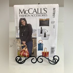 3/$30 BUNDLE&SAVE ✨ McCall's M7851 Bags Sewing Patterns